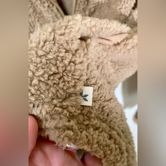 Koolaburra by UGG Pullover Size Small Sherpa Fleece Brushed Back Tan Quarter Zip - Picture 8 of 12